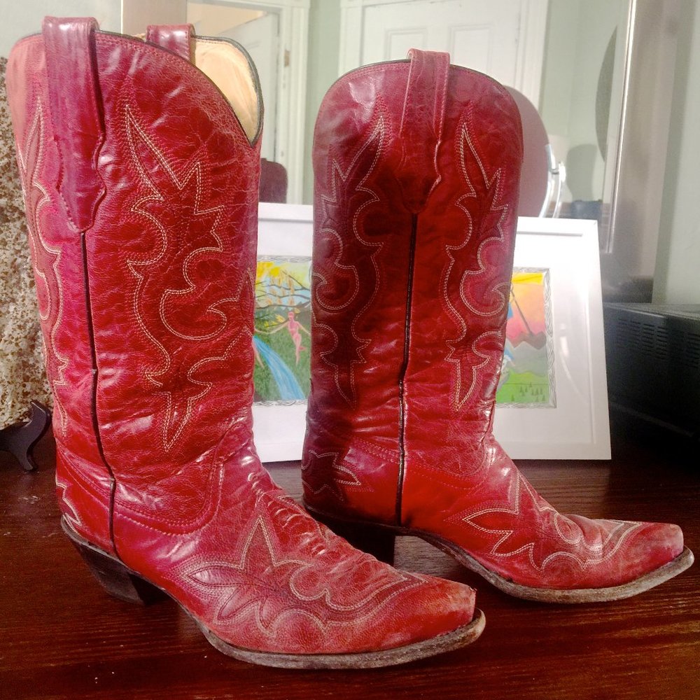Corral Desert Red Cowboy Boots